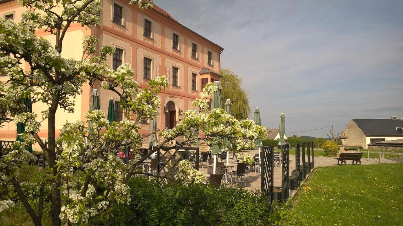 Hotel Garni Schloss Schoenberg バート・ブラムバッハ エクステリア 写真